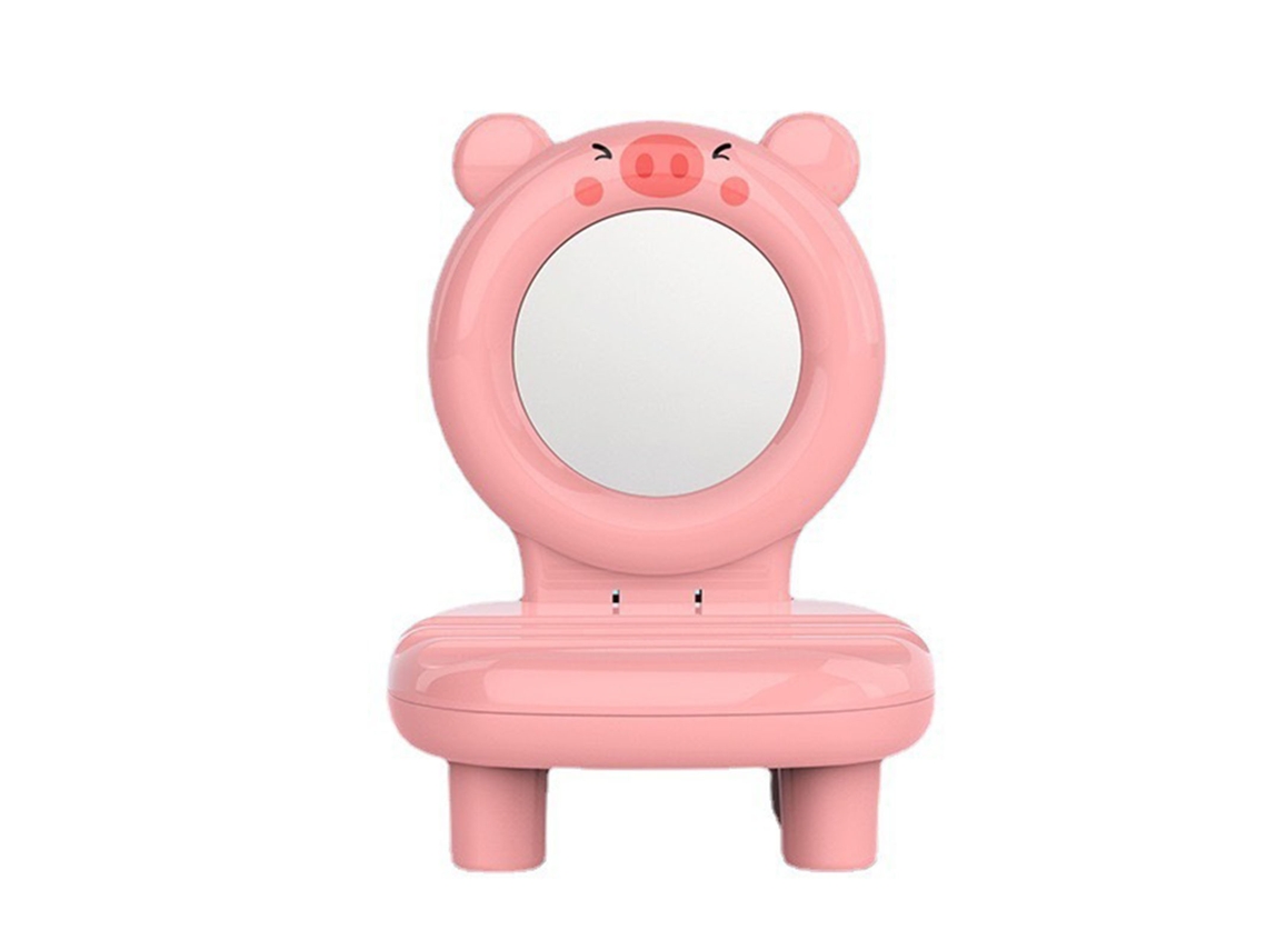 Rebe-suporte De Mesa Para Telefone E Tablet Com Forma De Animal Fofo, Ângulo Ajustável, Rosa, Para Casa, Escritório E Viagens