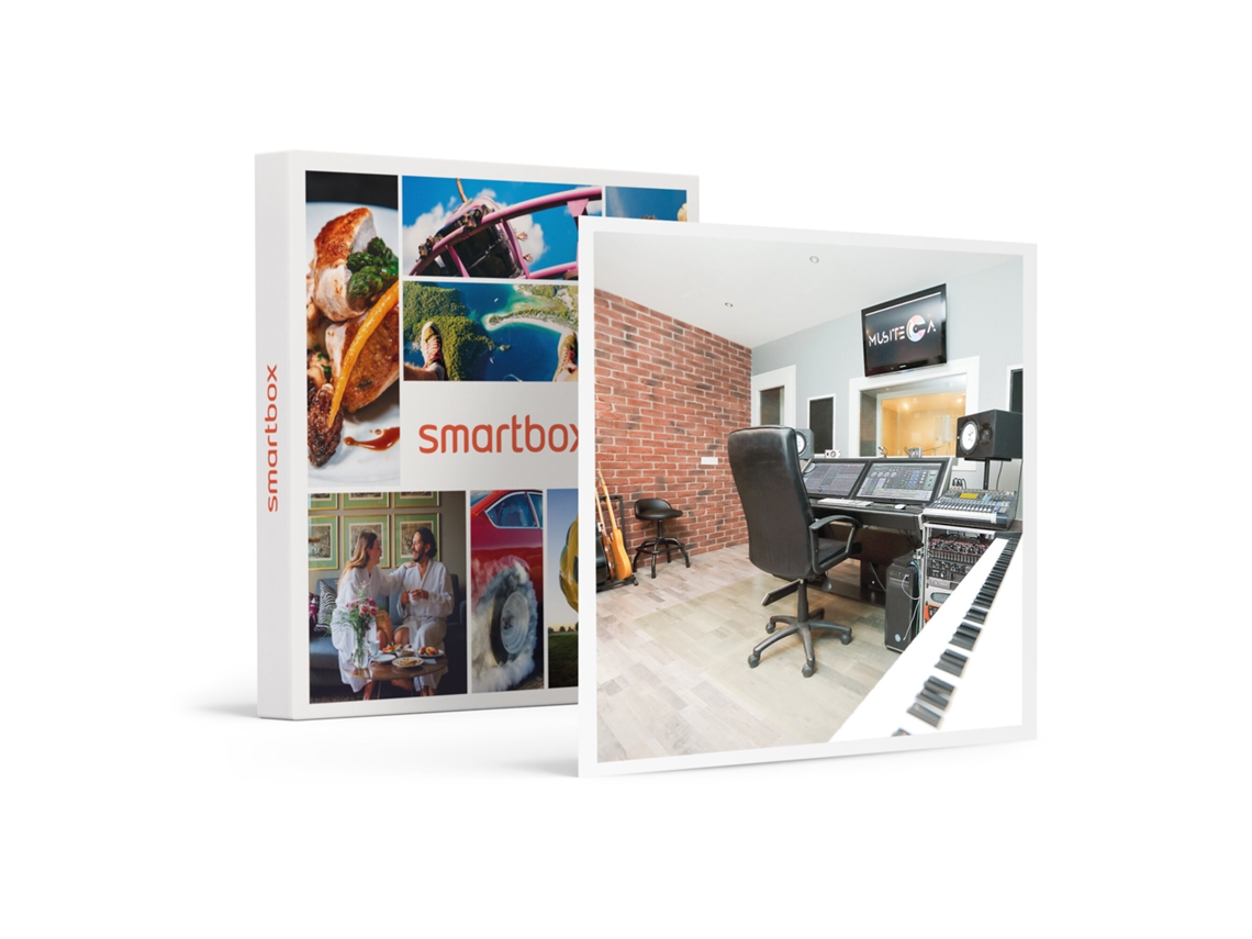 Caja Regalo SMARTBOX Grabación en estudio profesional en Madrid para 2 personas