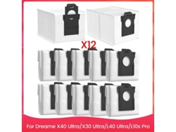 Dust Bags For X40 Ultra/x30 Ultra/l40 Ultra/l10s Pro Ultra/l10s Ultra Gen2 Robot Vacuum Replacement
