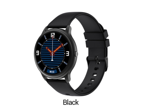 Smartwatch MDUG Monitor de Frequência Cardíaca Preto