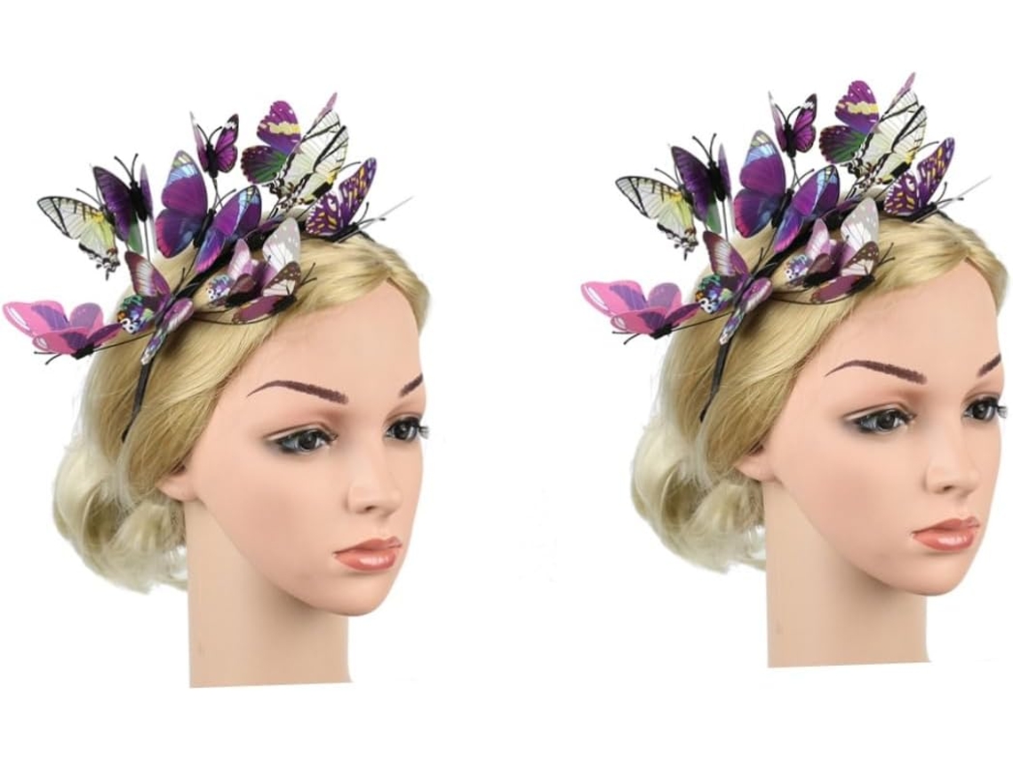 Conjunto De 2 Acessórios De Cabelo Com Design Elegante Para Mulheres, Perfeito Para Festas E Ocasiões Especiais.