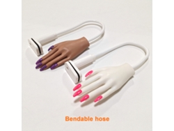 Modelo De Dedo Falso Para Arte De Uñas Mano De Práctica Mano Flexible Simulada Para Manicura