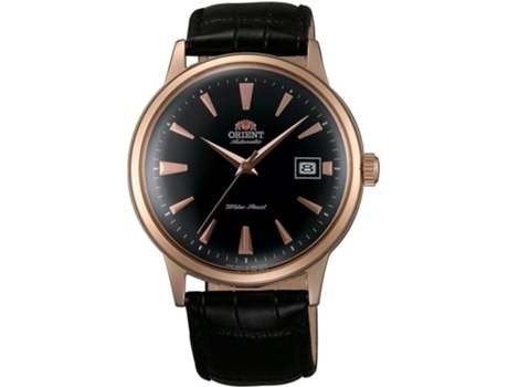Reloj ORIENT WATCHES Hombre (Cuero - Negro)