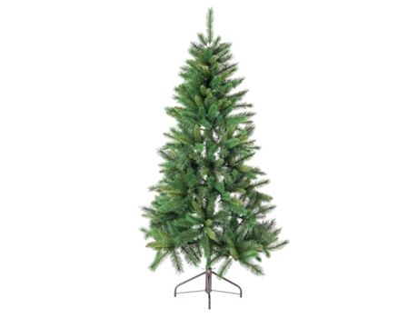 Árbol de Navidad Verde PVC Metal Polietileno 210 cm