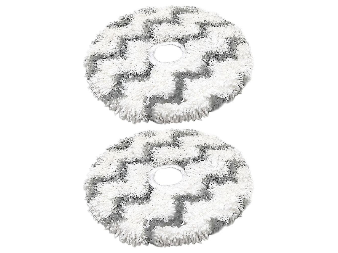 2 piezas compatibles con la aspiradora inalámbrica Xiaomi Mijia K10 Pro, paño de fregona lavable.