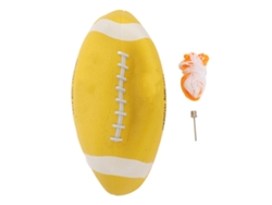 Balón De Rugby Profesional Talla 3, De Goma Ligera, Portátil, De Alta Elasticidad, Para Principiantes Y Entrenamiento.