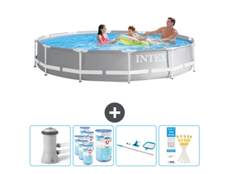 Piscina Tubular INTEX 26712GN-CB94 (6503 L - 366x76cm)