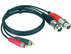Cable Audio KLOTZ At-Cf0300 2 Rca/2 Xlr (3 m)