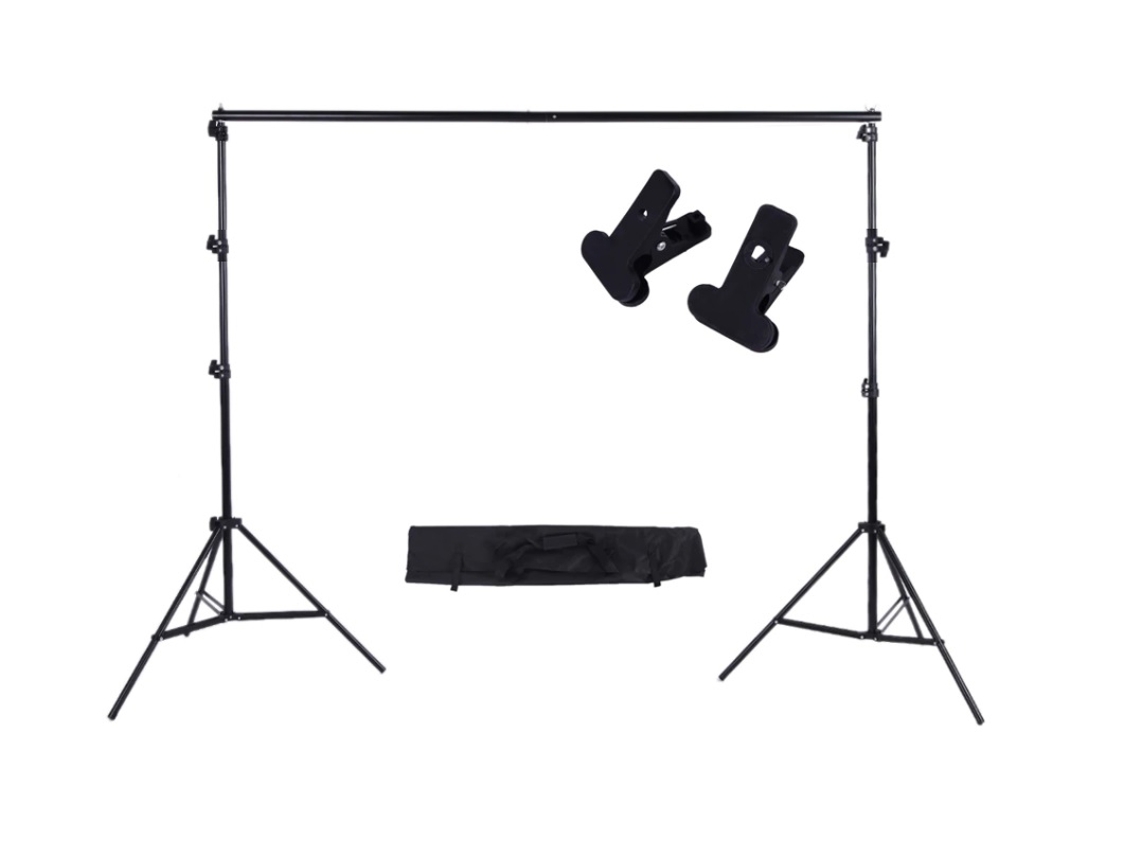 Estructura Fondo de Fotografia ANDOER Trípode + Barras (2,6 x 3 M)
