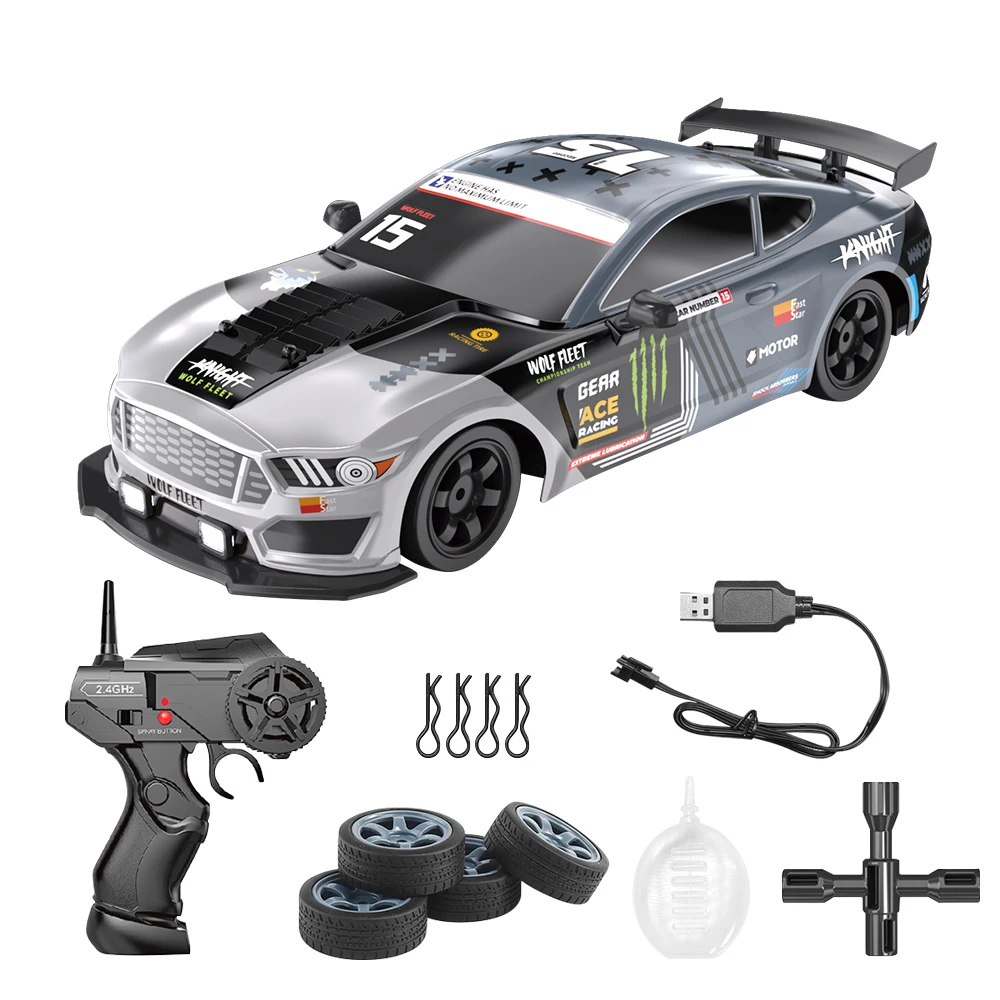 Coche De Carreras De Alta Velocidad Con Control Remoto De 2,4 G