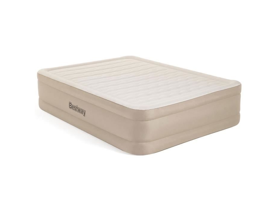 Cama Hinchable 2 Plazas Blanca BESTWAY (203x152x46cm)