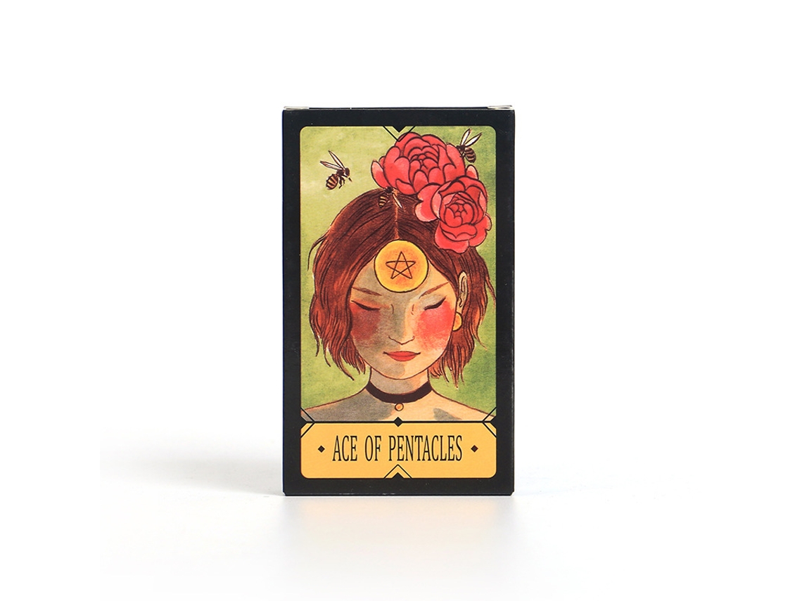 Nueva Baraja De Tarot, 12*7 As De Oros, Incluye 78 Cartas Interactivas.