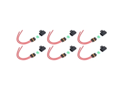 Portafusibles En Línea Impermeables Ip66 De 12 Awg Y 30 A Para Coche, Barco Y Vehículo.