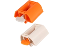 Dispensador manual de 2 piezas para pastas y cosméticos, exprimidor multifuncional para tubos de tinte y productos en tubo. Vayotoy
