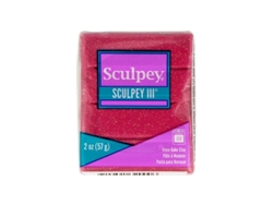 Arcilla polimérica Sculpey 57 g - brillo rojo granate