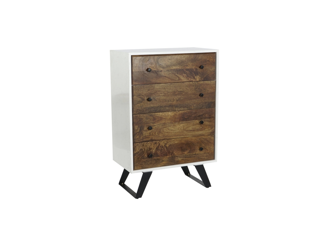 Cajonera Mango Metal Blanco 70x40x105cm