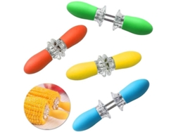 Soportes De Acero Inoxidable Para Mazorcas De Maíz, 4 Pares, 2025, Aptos Para Mazorcas De Maíz Con Queroseno, Prácticos Y Portátiles.