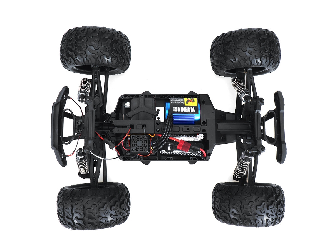 Dos Baterías hbx Haiboxing 2996a Rtr 1/10 2.4g 4wd Brushless Monster Truck 45km/h Led Juguetes