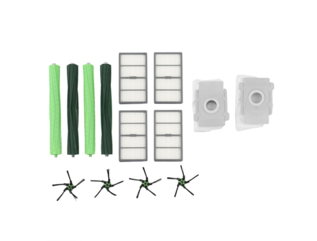 Para roomba s9(9150)+s9 plus(9550) s series escova lateral principal saco de pó