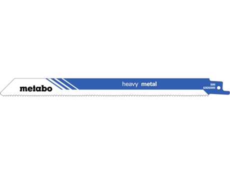 METABO 5 hojas para sierras de sable "heavy metal" 300 x 1,25 mm (628263000)