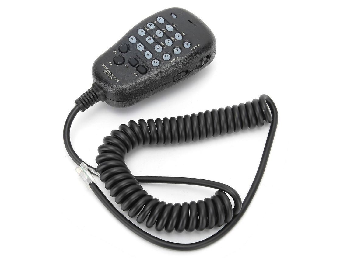 Altavoz con micrófono portátil Yunzii DTMF MH48A6J con conector de 6 pines y botón para FT1500 y FT1802