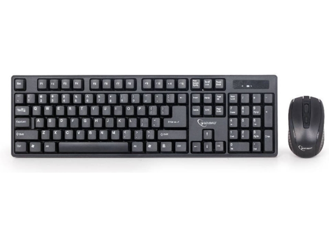 Teclado GEMBIRD KBS-W-01 (Inalámbrico - Layout US - Teclado Numérico)