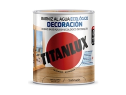 Barniz al agua TITANLUX m21100034 750 ml Incoloro Satinado