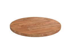 Superficie De Mesa VIDAXL Marrón Madera de roble (Ø 30x1.5 cm)