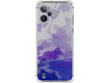 Carcasa para Realme C31 TUMUNDOSMARTPHONE Dibujos Antigolpes Acuarela 09 Multicolor