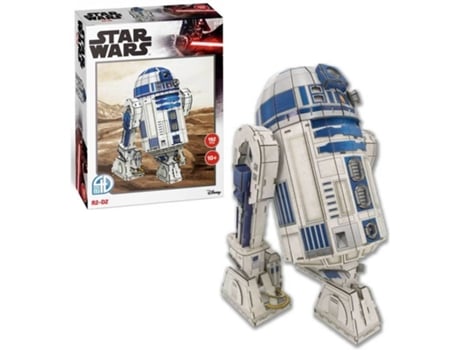 Puzzle 3D Star Wars - R2-D2 (Edad Mínima: 8 años - 192 Piezas)