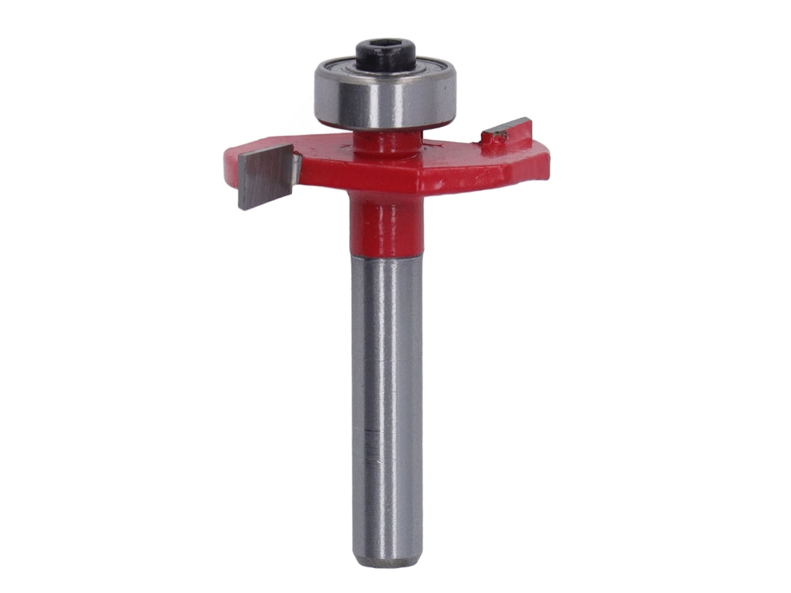 Broca Tipo T De Aleación De Tungsteno Con Revestimiento De Ptfe Para Carpintería, 1/4 X 3/16 Pulgadas.