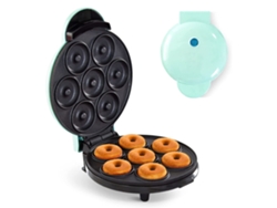 Mini Máquina Para Hacer Donas Con Superficie Antiadherente Para 7 Donas Azul Cielo Siurn