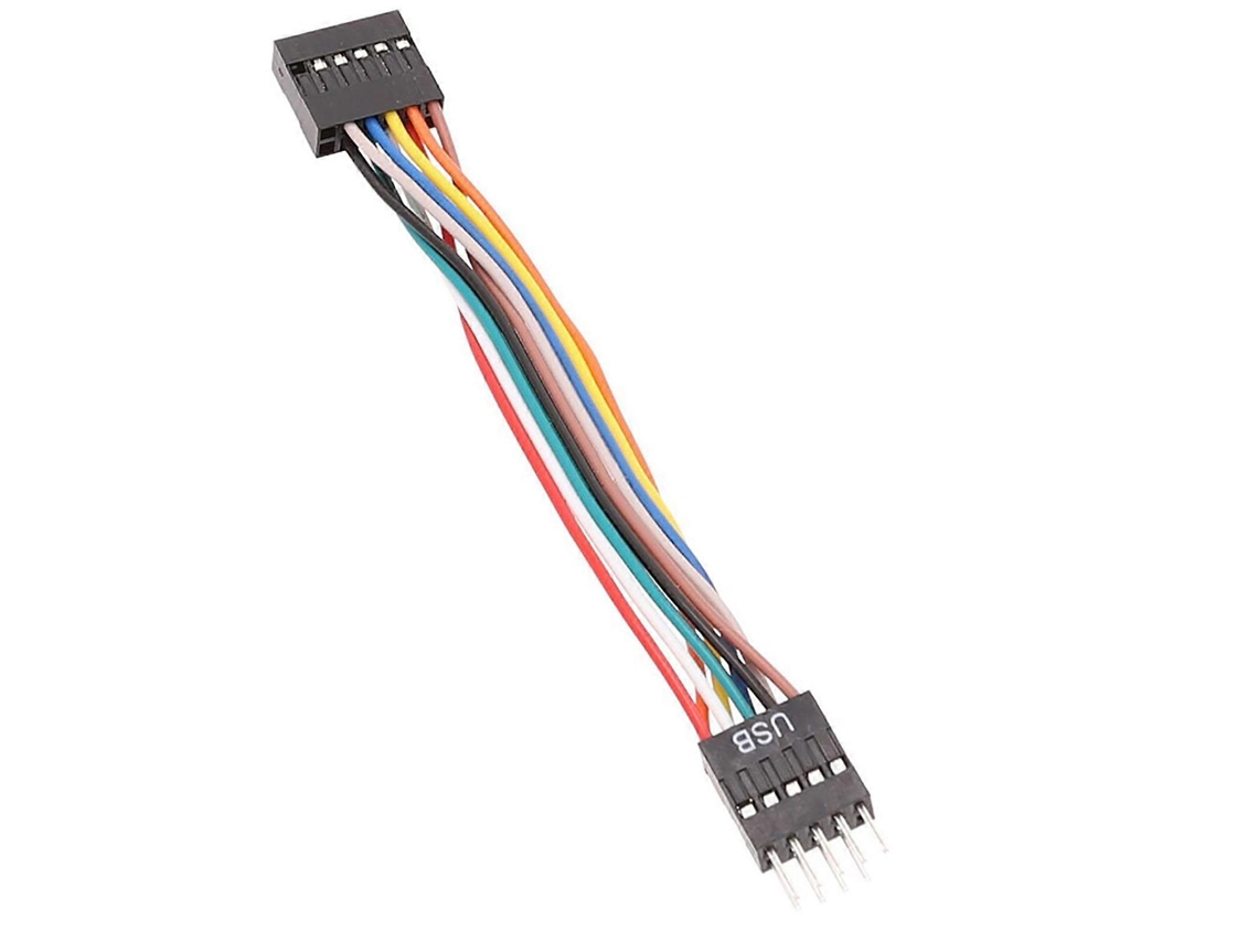 Cable adaptador USB de 11 pines para conversión de placa base a chasis estándar (de 11 pines a 9 pines) (no aplicable)