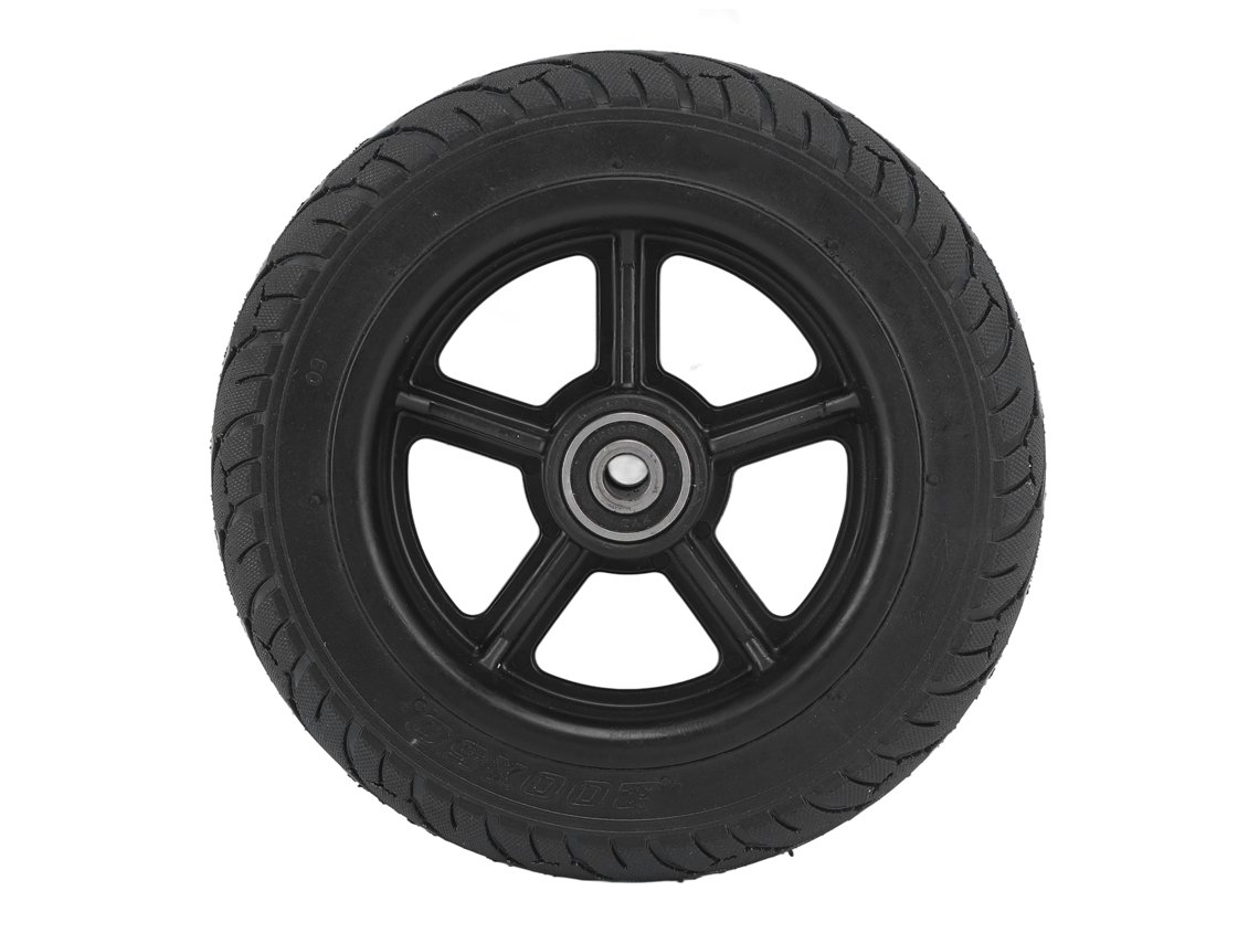 Neumático Macizo Para Patinete Eléctrico De 200x50 Mm (8 Pulgadas), Antideslizante, De Goma, Con Llanta.