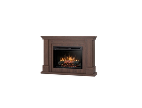 Chimenea eléctrica LED autoportante LUENA Roble 26' 120 x 82 x 31 OUTINFIRE