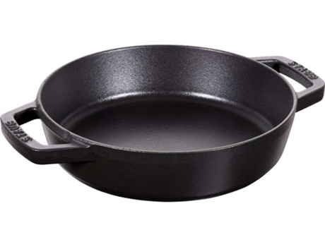 Sartén STAUB (Negro - Hierro Fundido - 20 cm)