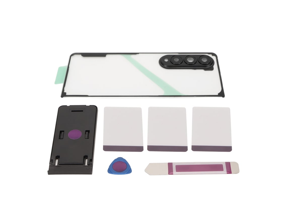 Cubierta De Repuesto De Vidrio Trasero Transparente Para Samsung Galaxy Z Fold 4 5g F936