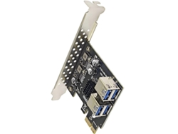 Tarjeta De Expansión Pcie Usb 3.2 Gen1 De 5 Gbps Usb3.0 Adaptador .2 .0 Para Computadora De Escritorio