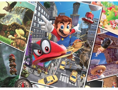 Puzzle USAOPOLY Super Mario - Odyssey Snapshots (1000 piezas)