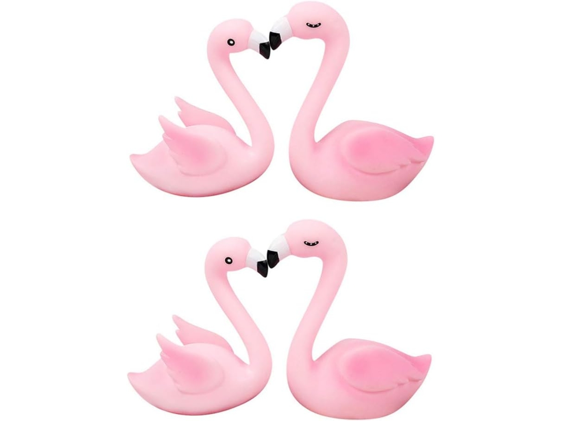 MEOIRUERY Exquisito adorno para tarta de flamenco. Decora tus ocasiones especiales con PVC de alta calidad. Ideal para bodas y más.