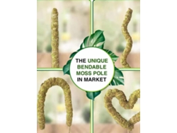 Palo de musgo flexible para plantas trepadoras Monstera