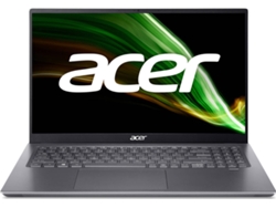Portátil ACER Swift X SFX16-51G (16.1'' - Intel Core i5-11320H - RAM: 16 GB - 512 GB SSD - NVIDIA GeForce RTX 3050)