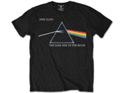 Camiseta ROCK OFF Pink Floyd - Dark Side Of The Moon Negro (Talla: L)