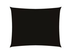 Maison Exclusive - Toldo De Vela Rectangular Tela Oxford Negro 2x3 M