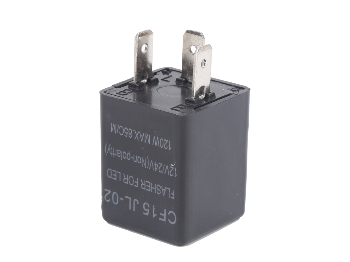 Omni-relé De Parpadeo Led Cf15 Jl-02 12v 24v Universal Abs No Polarizado Normalmente Abierto