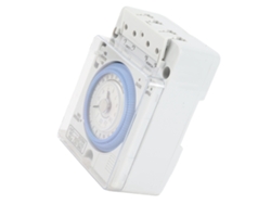 Timer Mecánico Automático 24 Horas Interruptor Temporizador Bajo Consumo Energía Para Calentadores Riego 100‑240vac