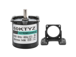 Mini Motor Síncrono De Ca Con Imán Permanente, Reductor De Velocidad, Eje Excéntrico, 20 Rpm, 110 V, Bobina De Cobre.
