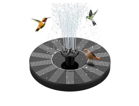 Fuente Solar Circular 13cm - Accesorios Piscina ZMDECQNA
