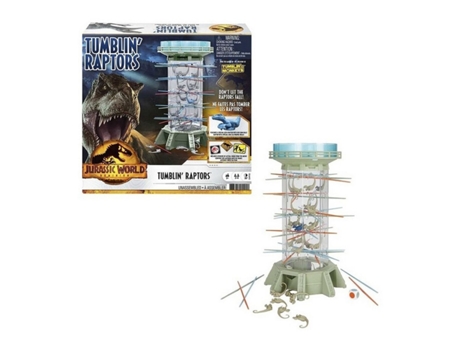Juego Educativo MATTEL Tumblin' Raptors Jurassic World Edad Mínima Recomendada: 5 años)