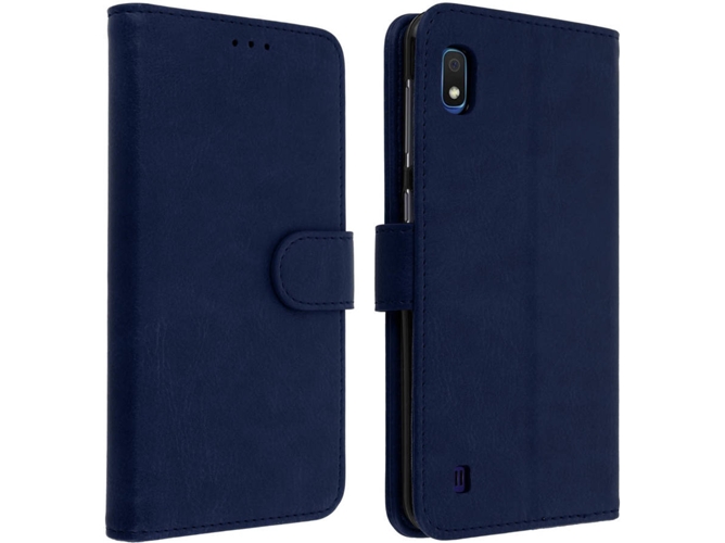Funda Samsung Galaxy A10 AVIZAR Wallet Azul
